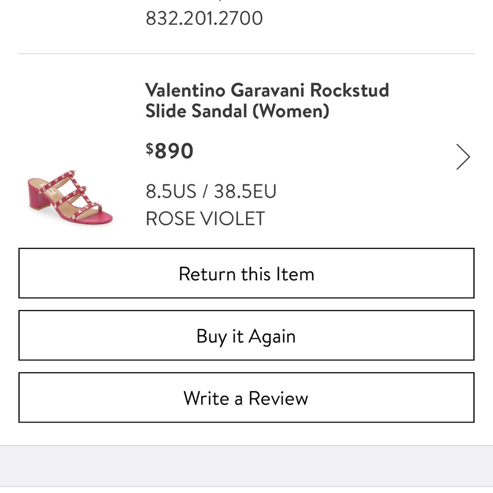 Valentino Rockstud sandals.